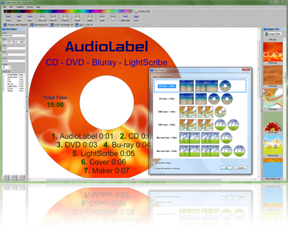 AudioLabel CD Cover Maker