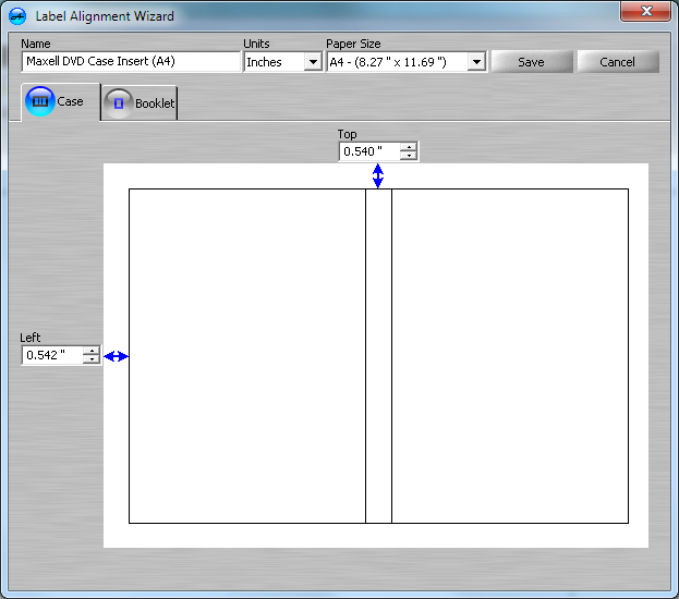 dvd case template