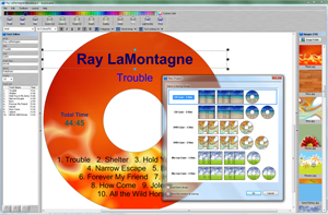 LightScribe Template Designer