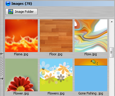 Image Toolbar for AudioLabel DVD Label Software