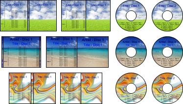 Help File Topics for making CD, DVD, Blu-ray labels